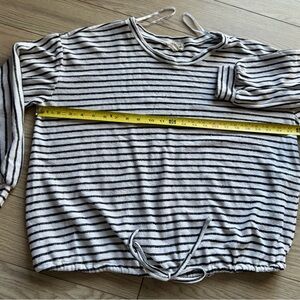 Striped Long Sleeve Top